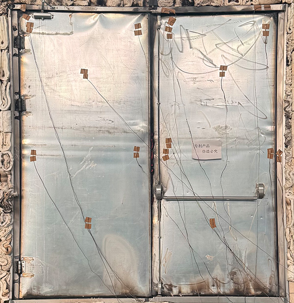 雙向開啟防火門